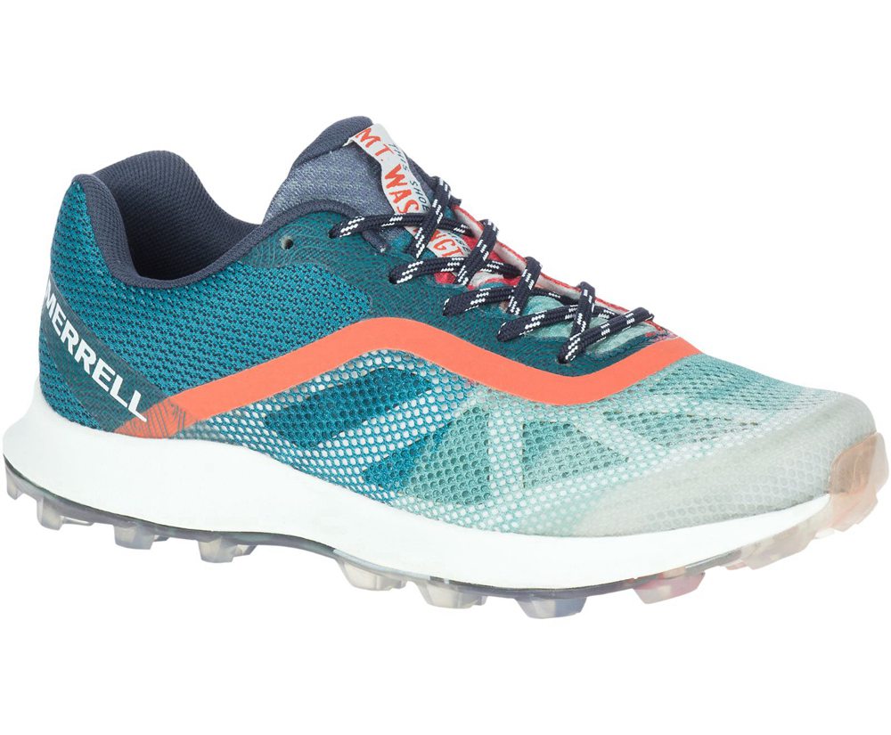 Tenis Senhora - Merrell Mtl Skyfire X White Mountains - Menta/Laranja - RIK306812